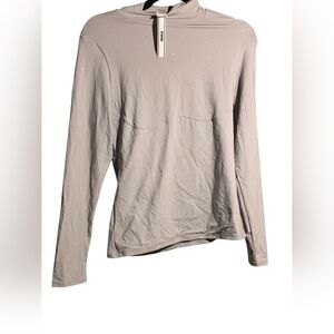 Bodycon top by victoria secret pink  Long Sleeve gray with rhinestones BNWT